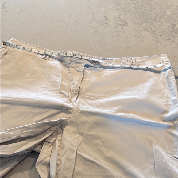 J.Jill Chino Shorts Women's Cream Plus Size 24 - Picture 7 of 9